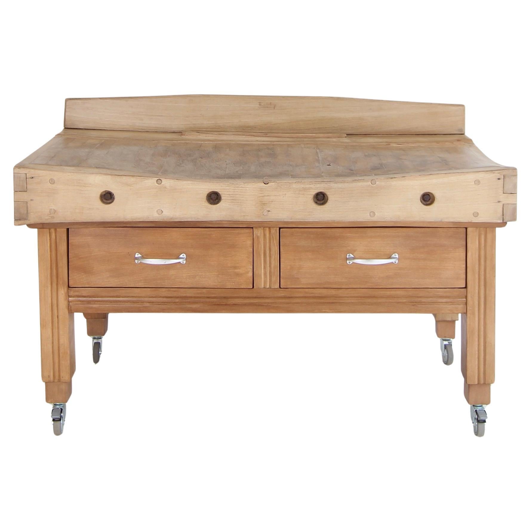 Mid-Century Butcher´s Block For Sale