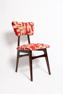 Silla Mariposa de Mitad de Siglo, DELFI Carmine by C&C, Madera de Nogal, Años 60