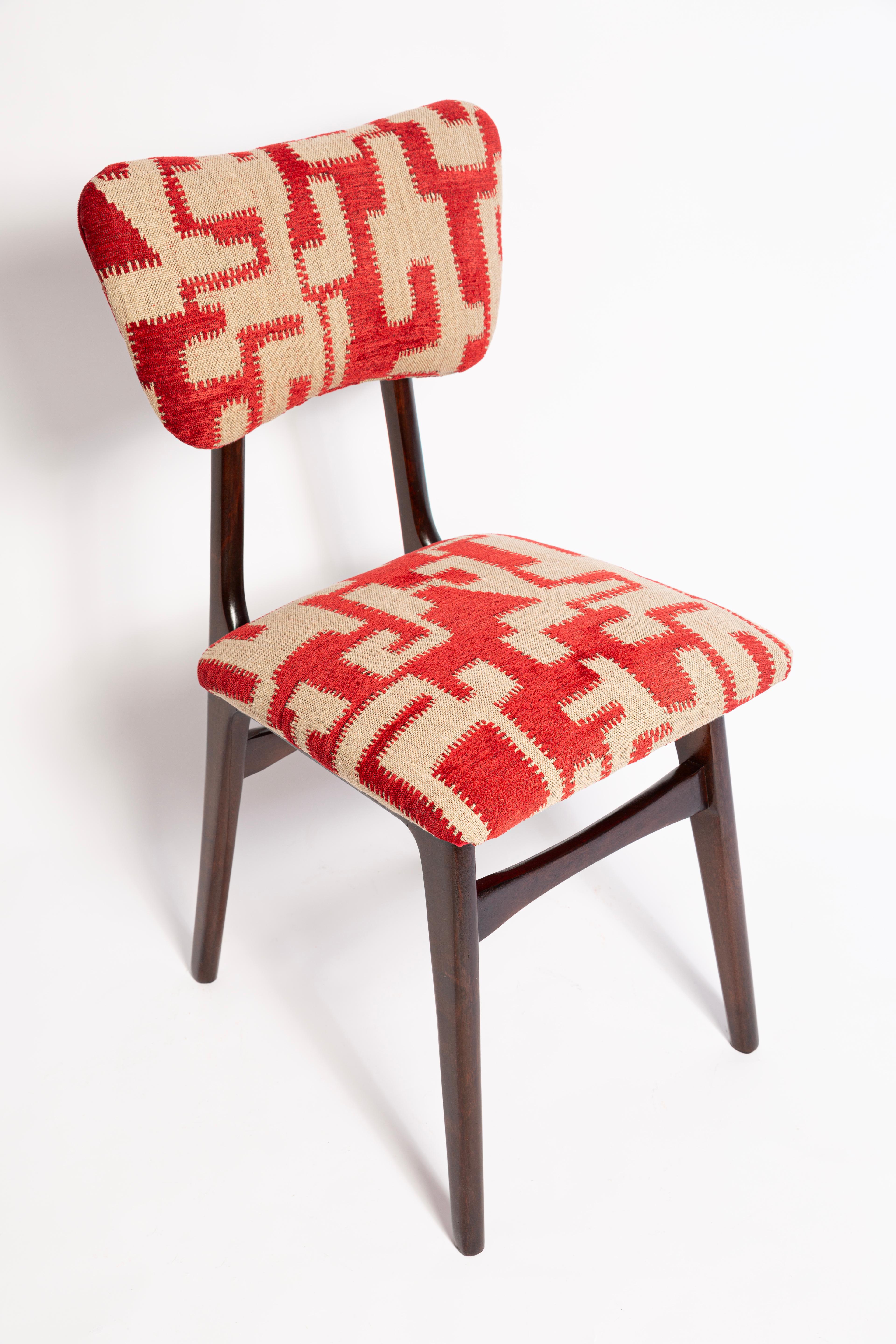 Mid Century Butterfly Chair, DELFI Carmine von C&C, Nussbaumholz, 1960er Jahre (Moderne der Mitte des Jahrhunderts) im Angebot