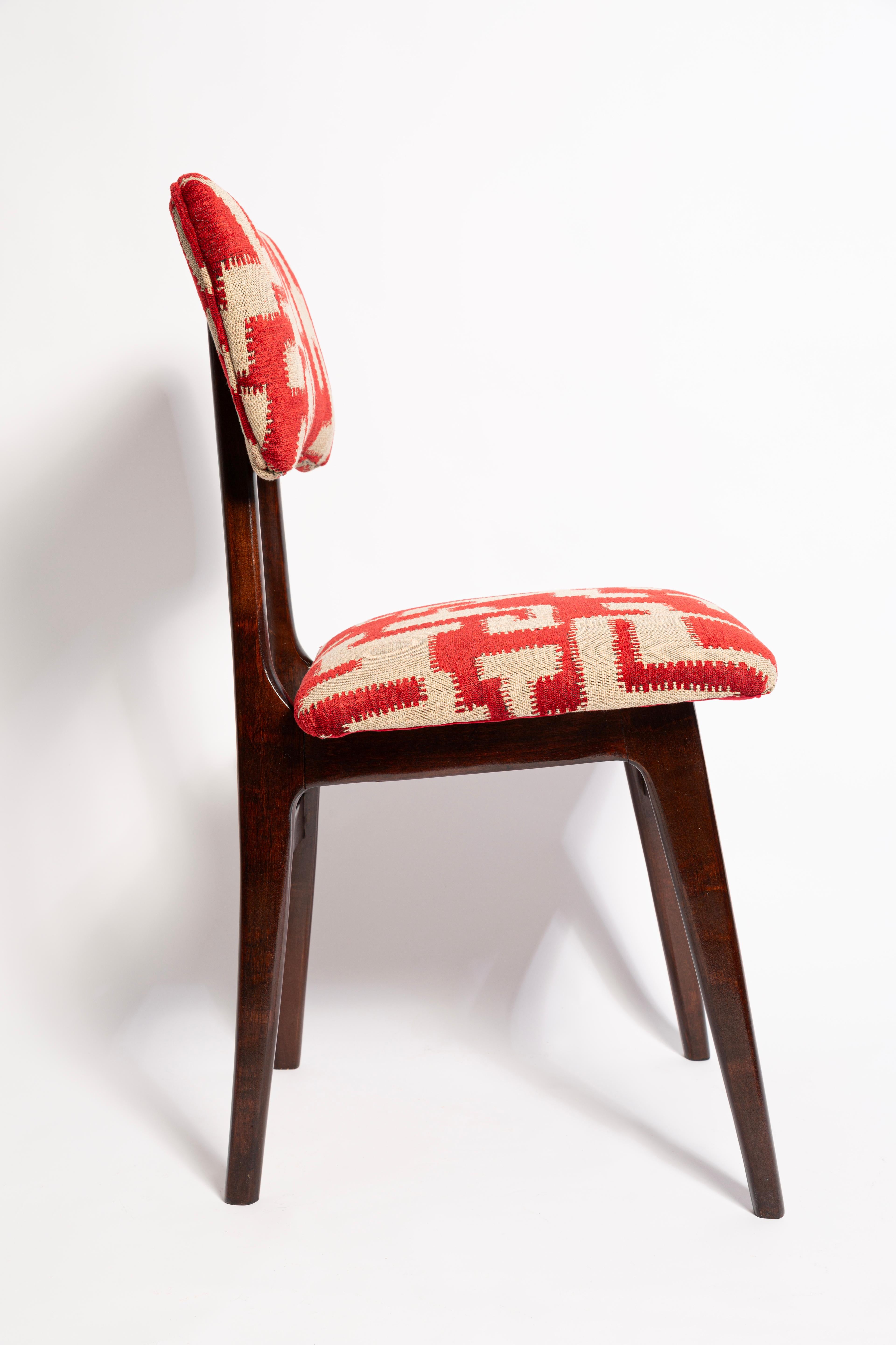 Mid Century Butterfly Chair, DELFI Carmine von C&C, Nussbaumholz, 1960er Jahre (Polnisch) im Angebot