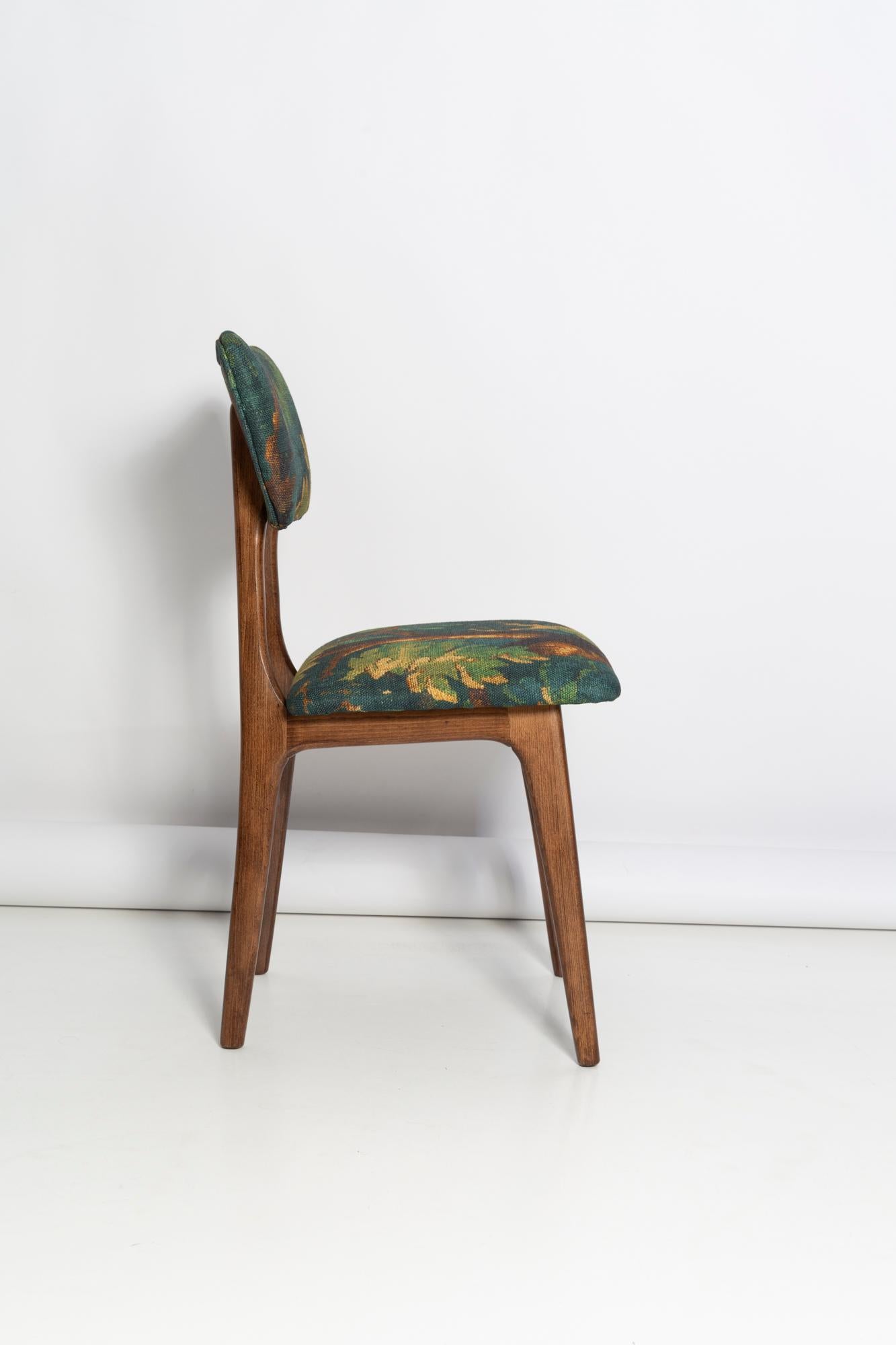 Mid Century Butterfly Chair,  Linen Schwarzwald Dedar, Dark Wood, Europe, 1960s For Sale 4