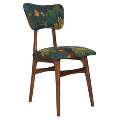 Used Mid Century Butterfly Chair,  Linen Schwarzwald Dedar, Dark Wood, Europe, 1960s