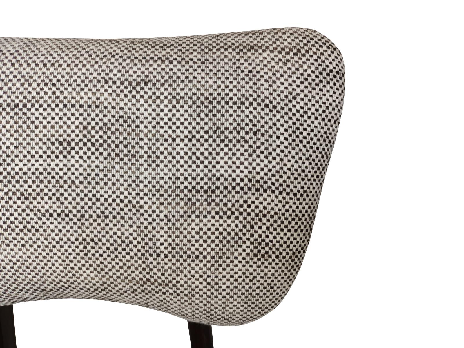 Mid-Century Butterfly Dining Chair, Peony Cotton, Poland, 1960s In Excellent Condition For Sale In 05-080 Hornowek, PL