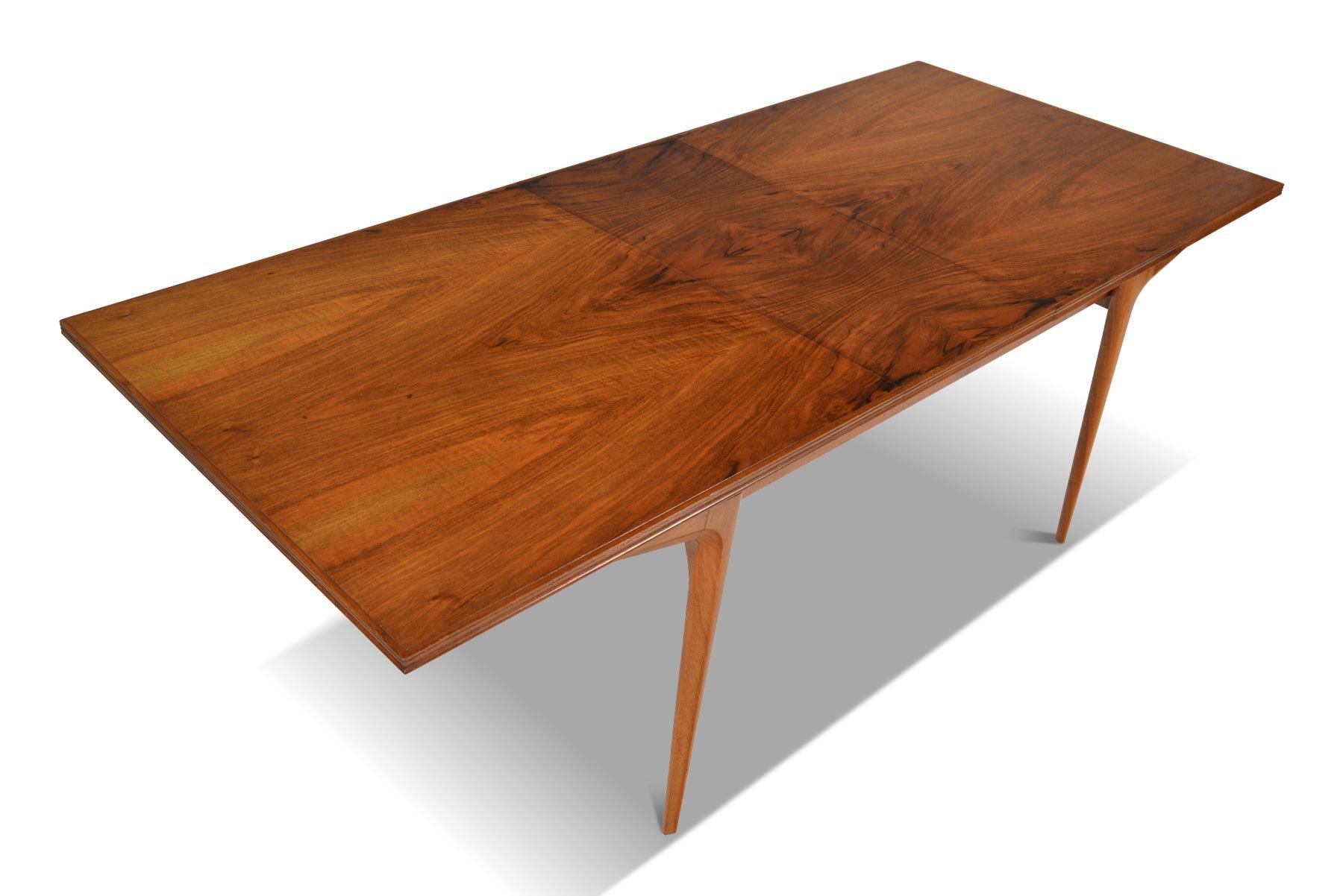 Other Mid Century Butterfly Leaf Dining Table in Walnut