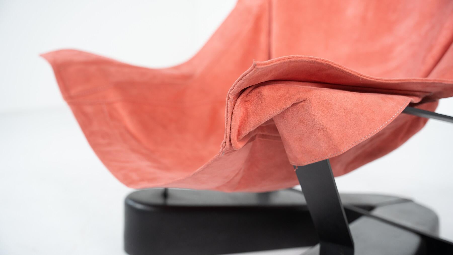 Sedia da salotto a farfalla di metà secolo, anni '80 in vendita 8