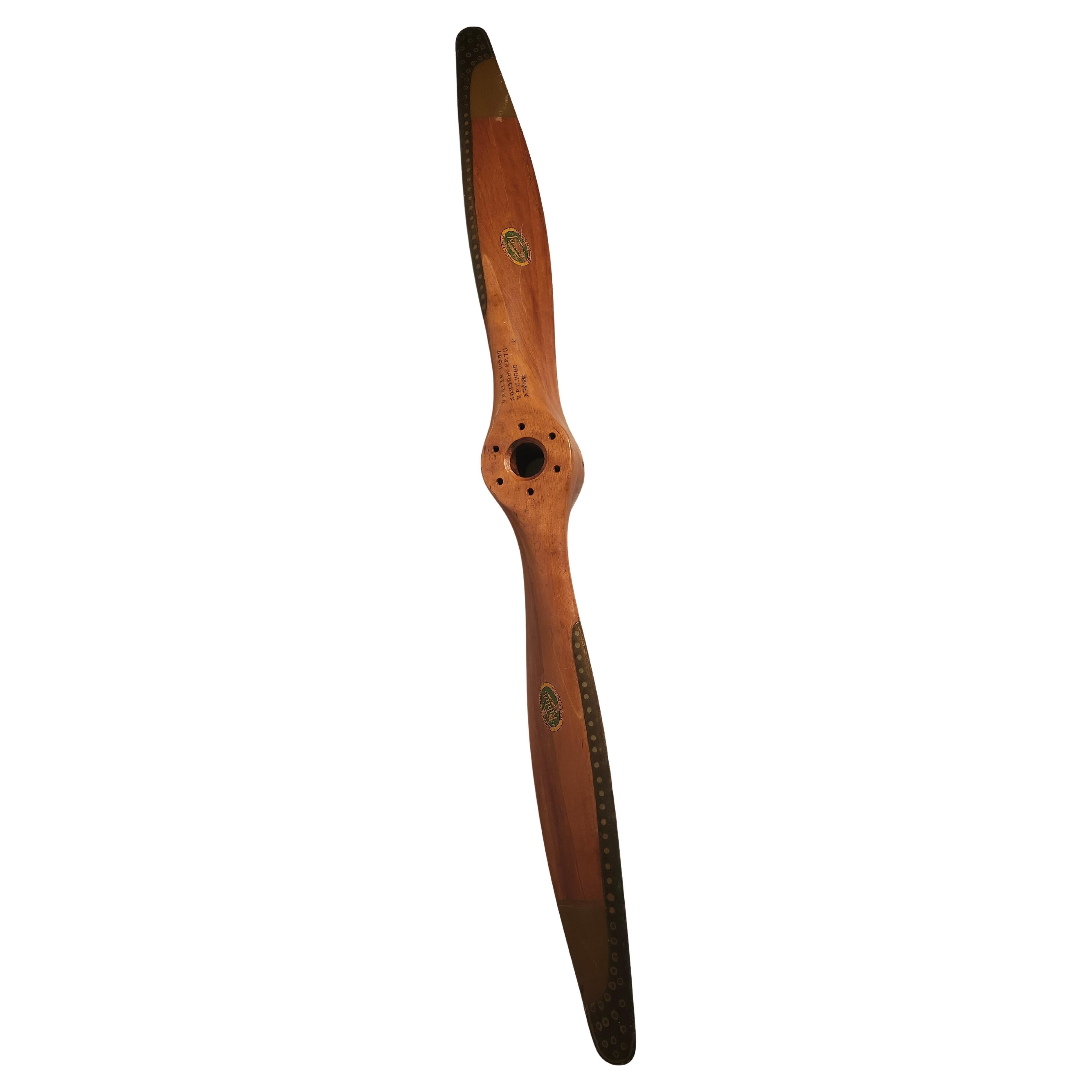 Mid-Century C1940 Wooden Airplane Propeller For Sale