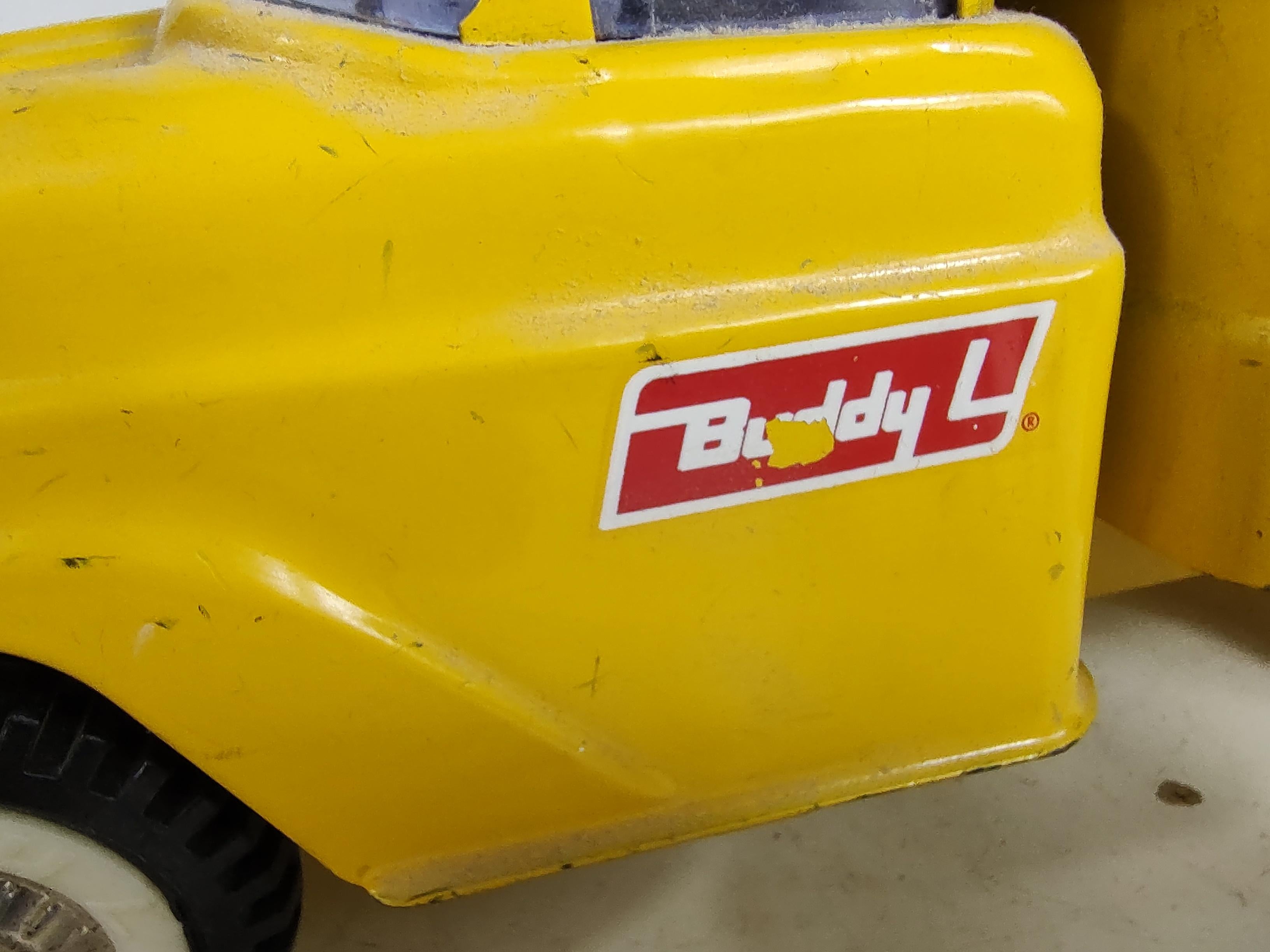 Mid Century C1958 Buddy L Coca Cola Delivery Truck with Aluminum Hand Truck 2
