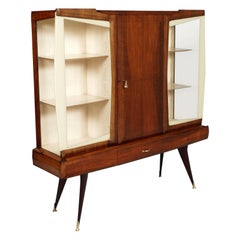 Vintage Italy Mid Century Cabinet Bar Unmistakably Vittorio Dassi Designer Made in Milan