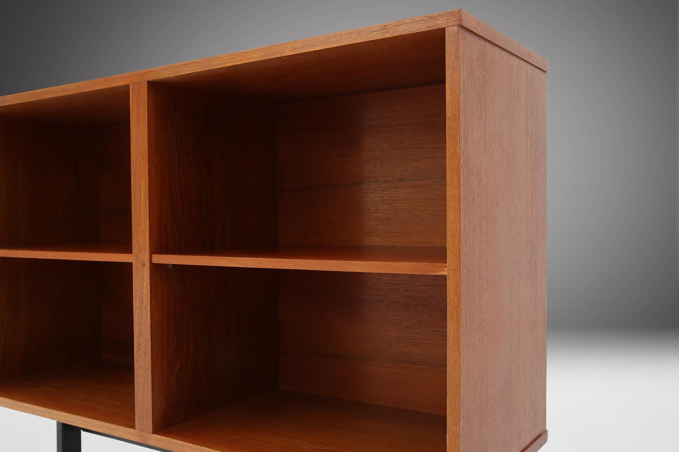 Belgian Mid-century cabinet/bookcase Ca.1960 For Sale