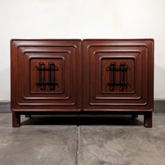 Mid Century Cabinet Designed by Edmond J. Spence for Industria Mueblera, c1950s