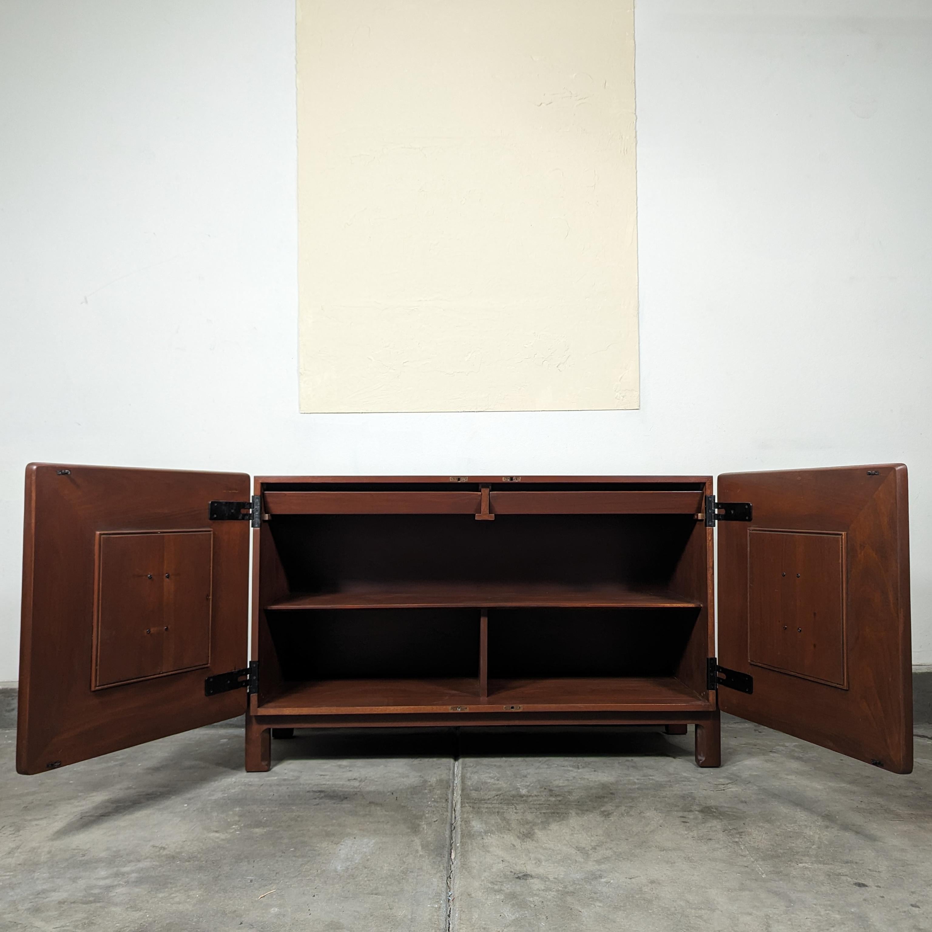 Mexican Mid Century Cabinet Designed by Edmond J. Spence for Industria Mueblera, c1950s