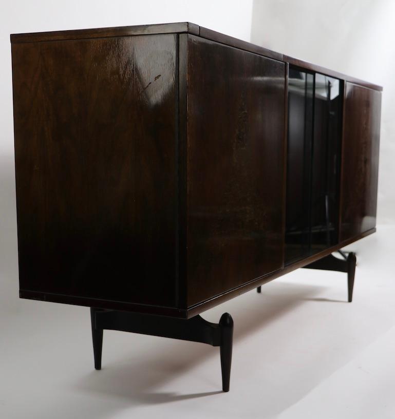 American Mid Century Cabinet Dry Bar in the Style of Ico Parisi