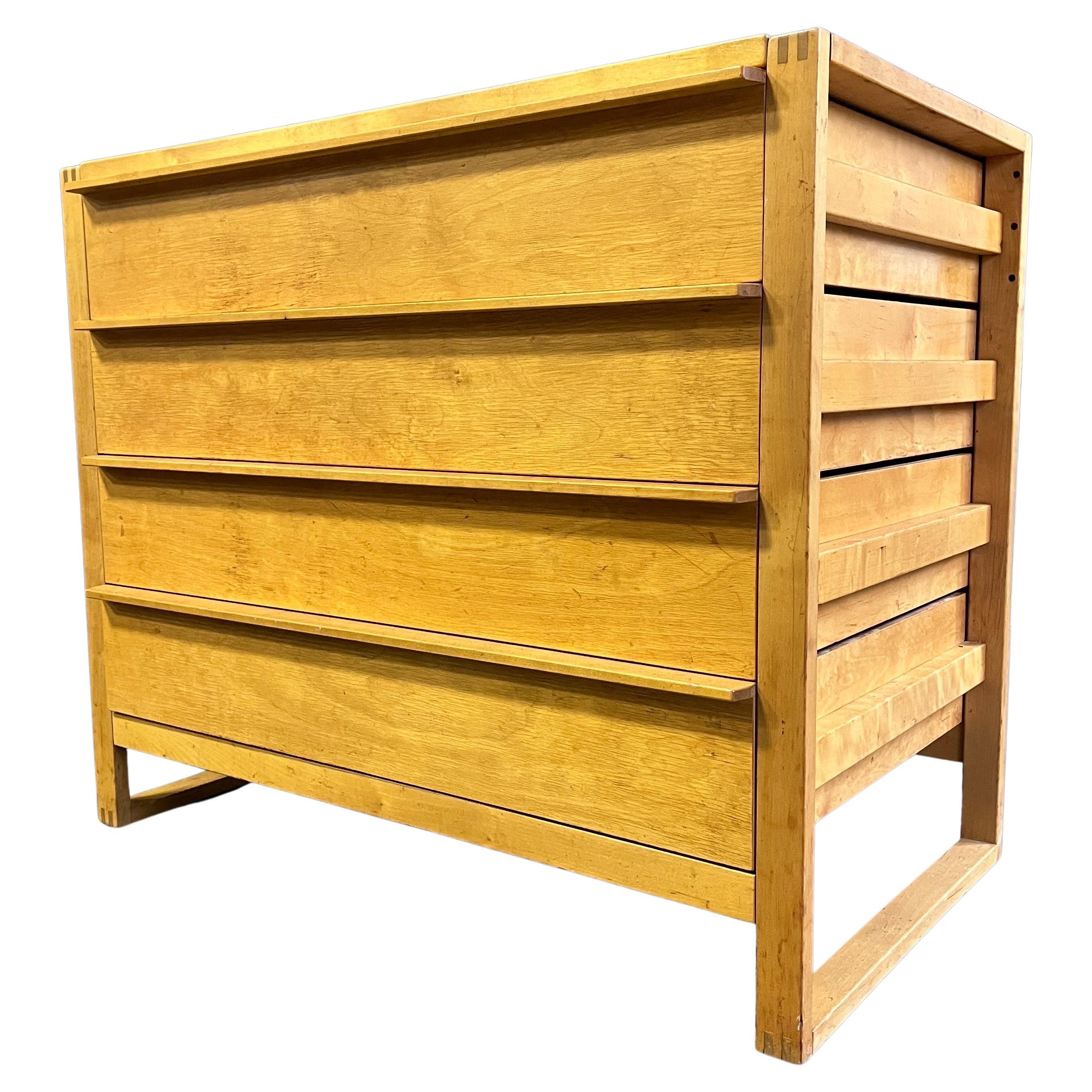 Mid-Century Cabinet in Birch Sweden