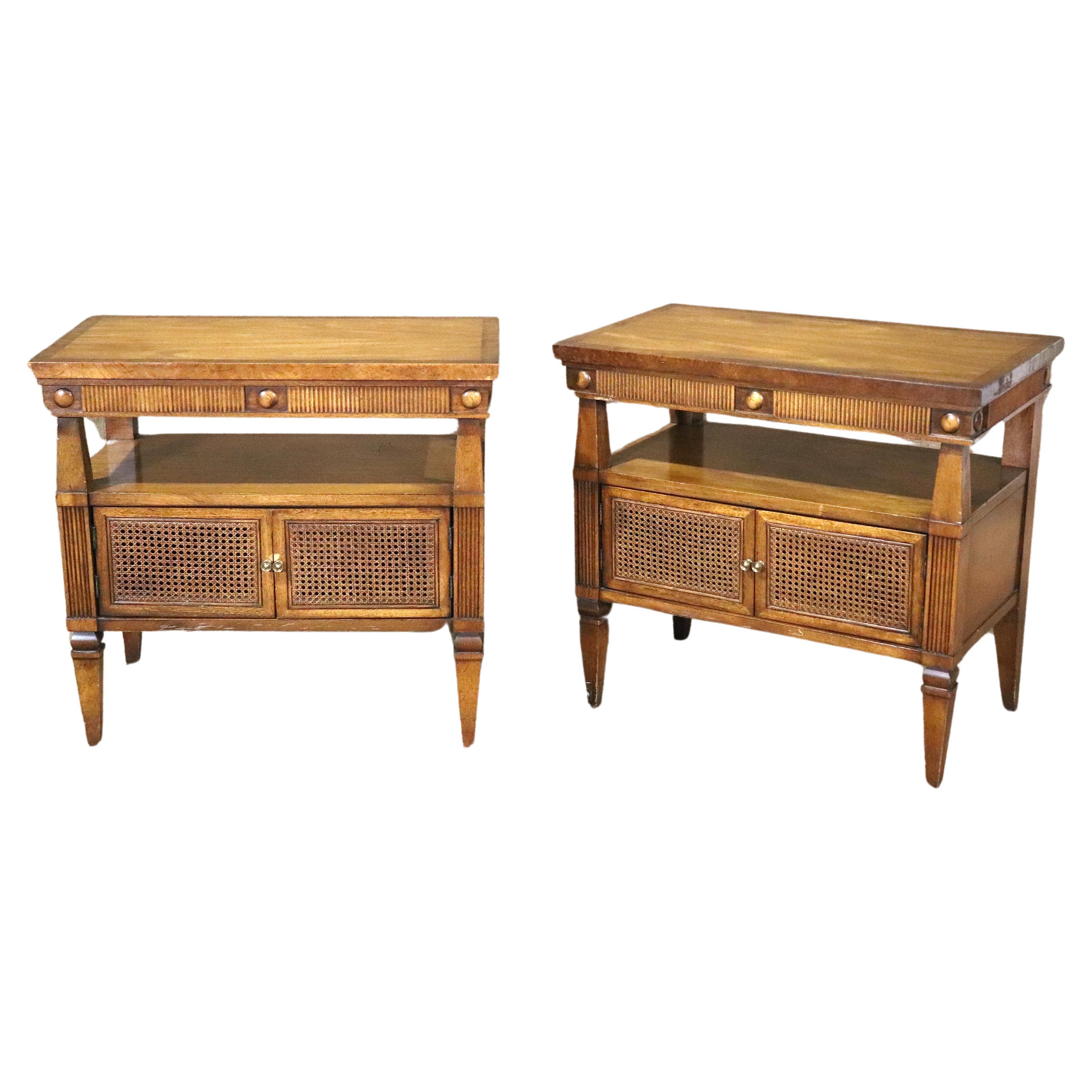 Mid-Century Cabinet Nachttische