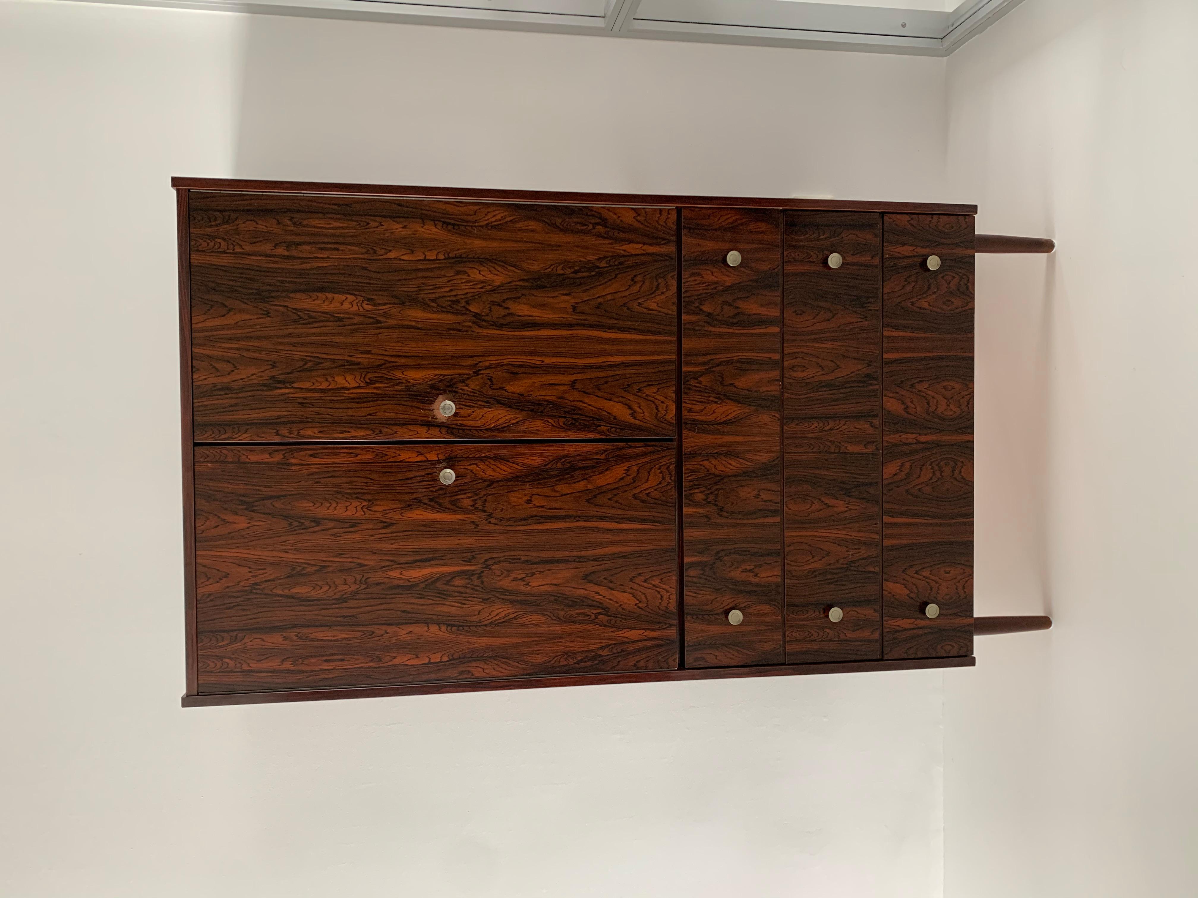Mid-20th Century Mid-Century cabinet rosewood veneer, 1960’s For Sale