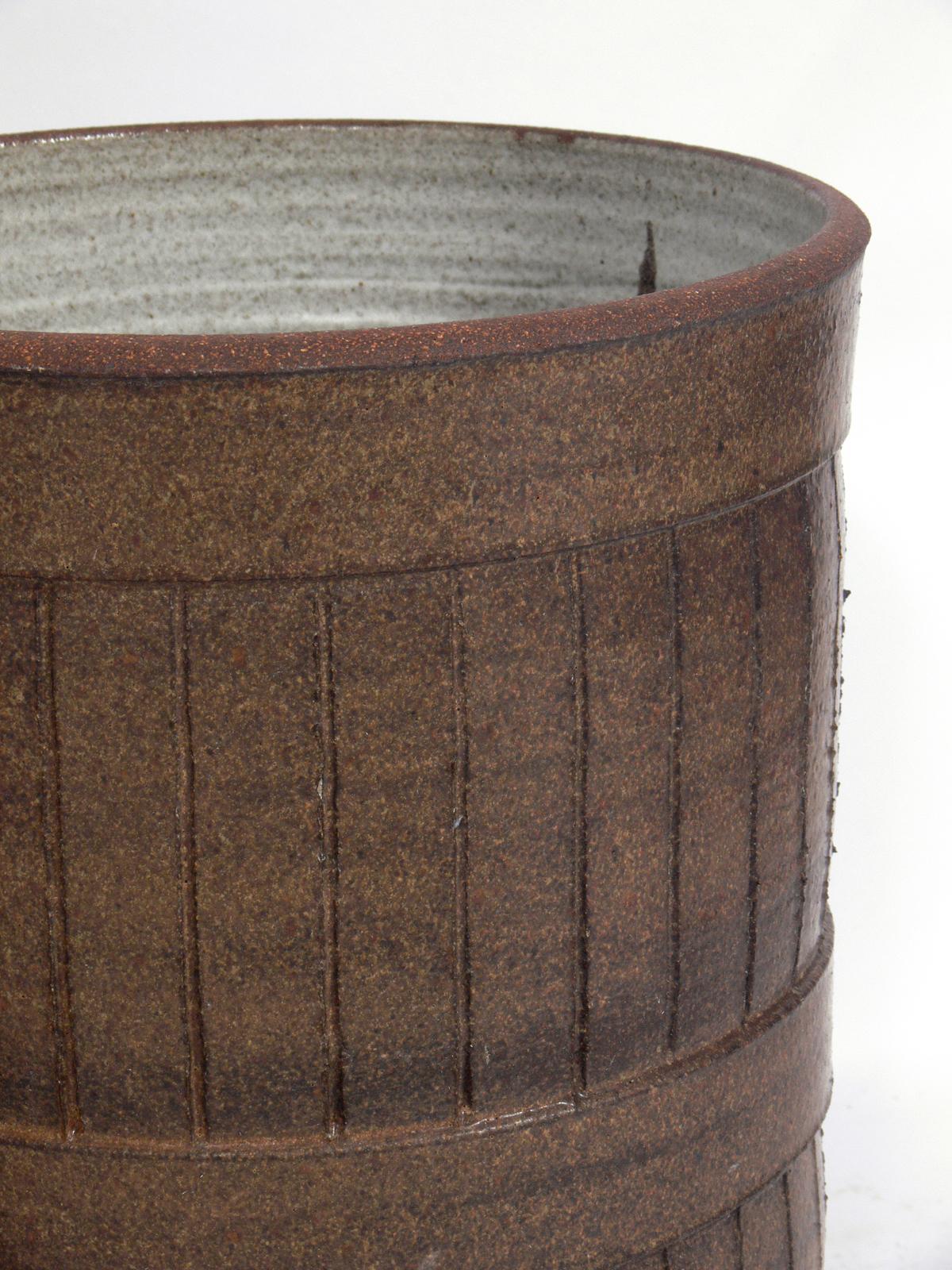 Américain Cache-pots céramique de Californie du milieu du siècle dernier en vente