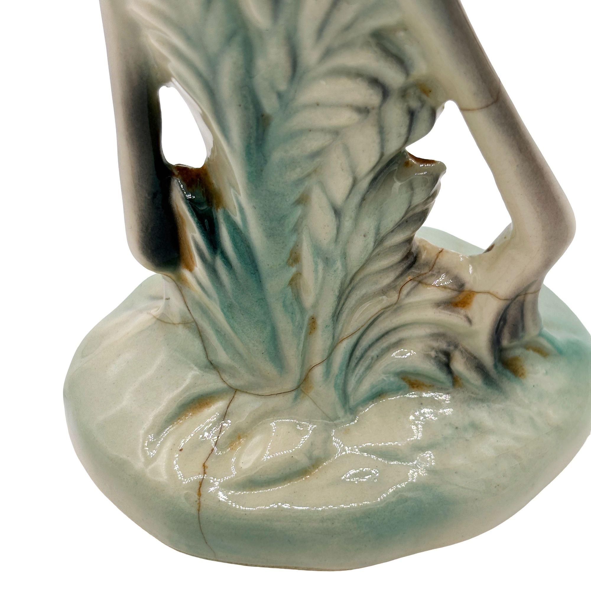 Ceramica California Pottery, metà del secolo scorso, ricerca di fenicotteri rosa in ceramica in vendita
