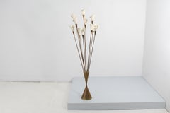 Mid-Century "Calla" Floor Lamp by Angelo Lelii for Arredoluce Monza, Italy, 1951