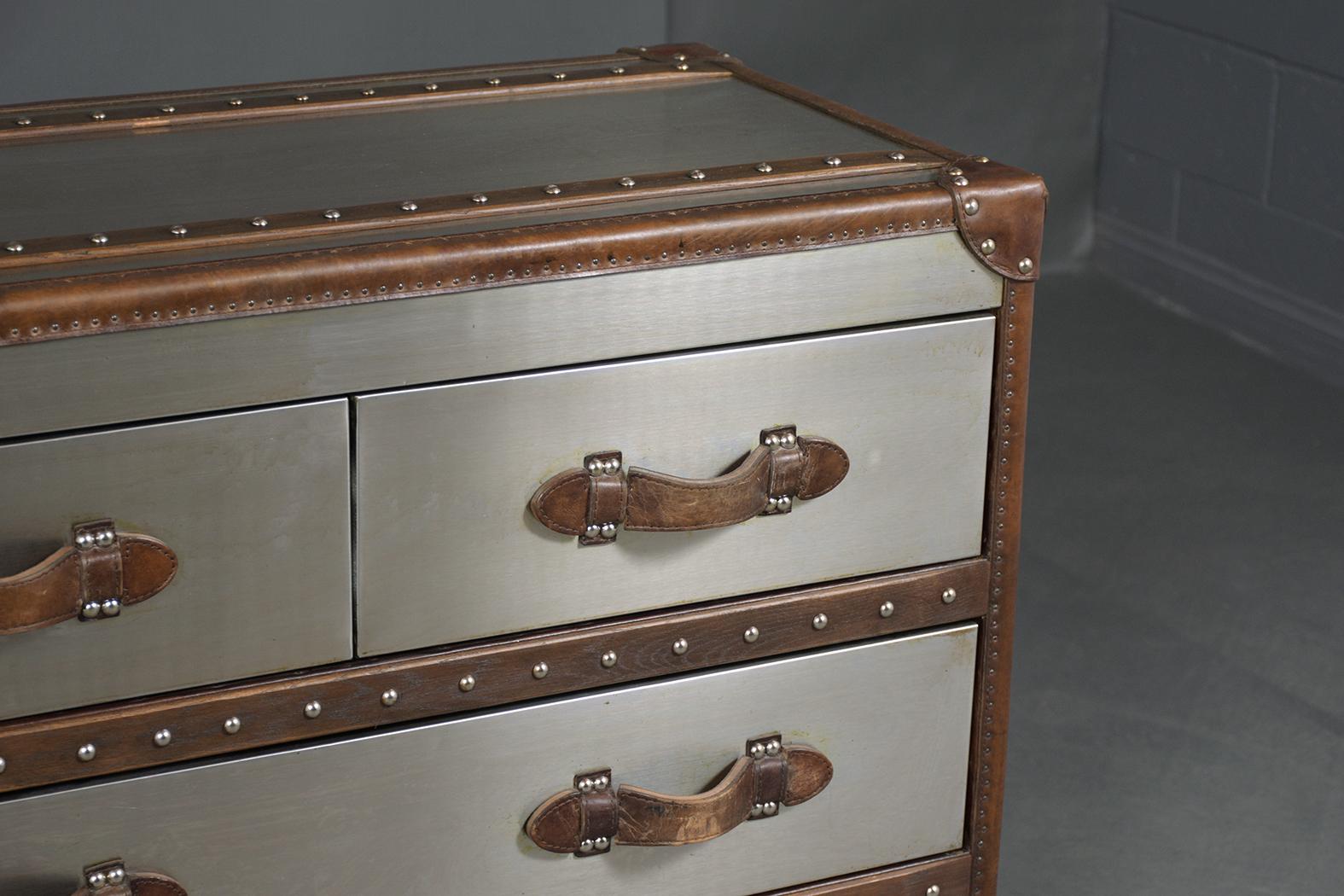 Mid-Century Modern Mid-Century Campaign Chest of Drawer