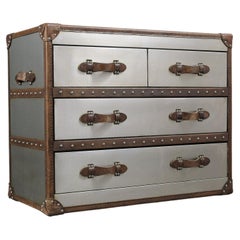 Mid-Century Campaign Chest of Drawer