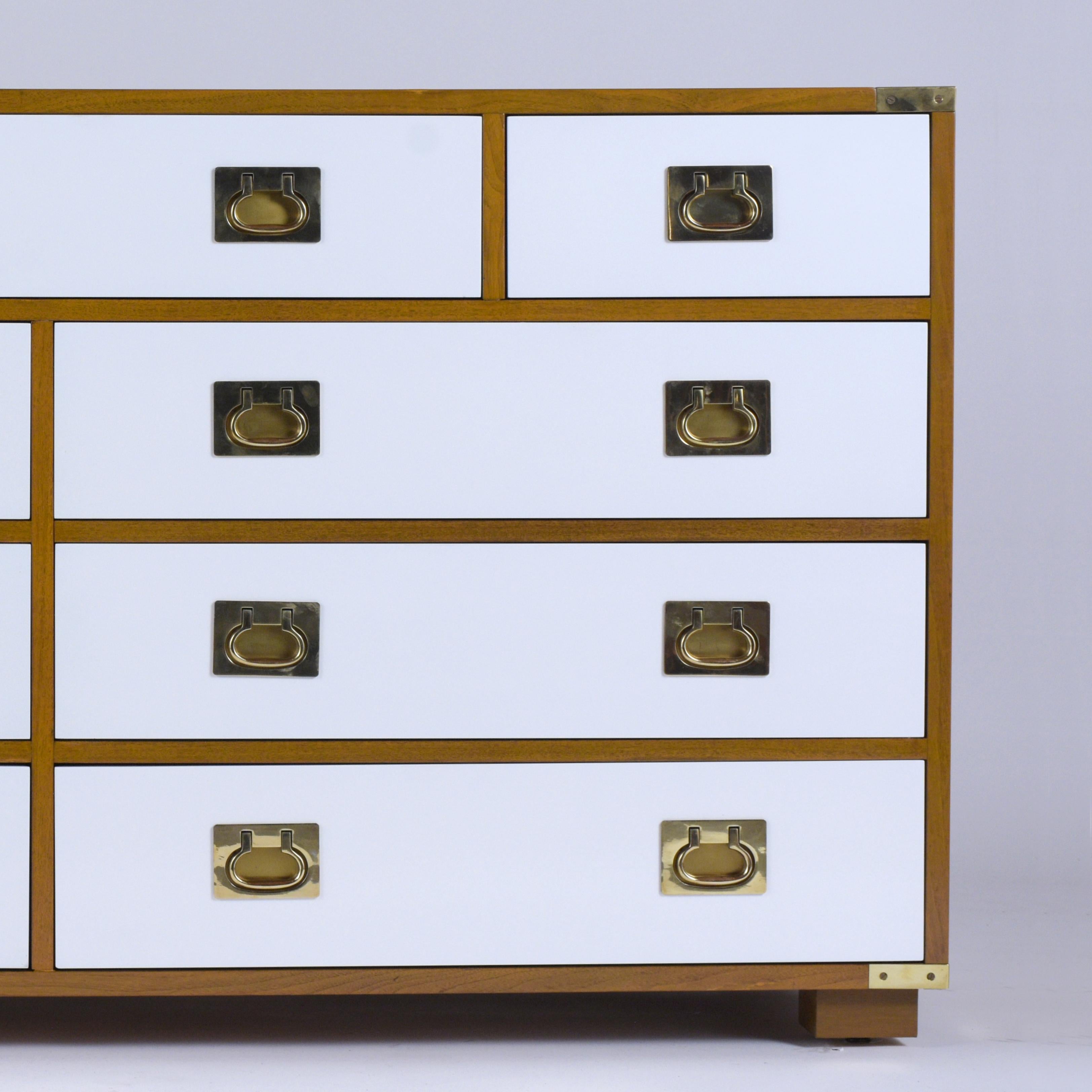 Mid-Century Modern Mid Century Campaign Chest of Drawers