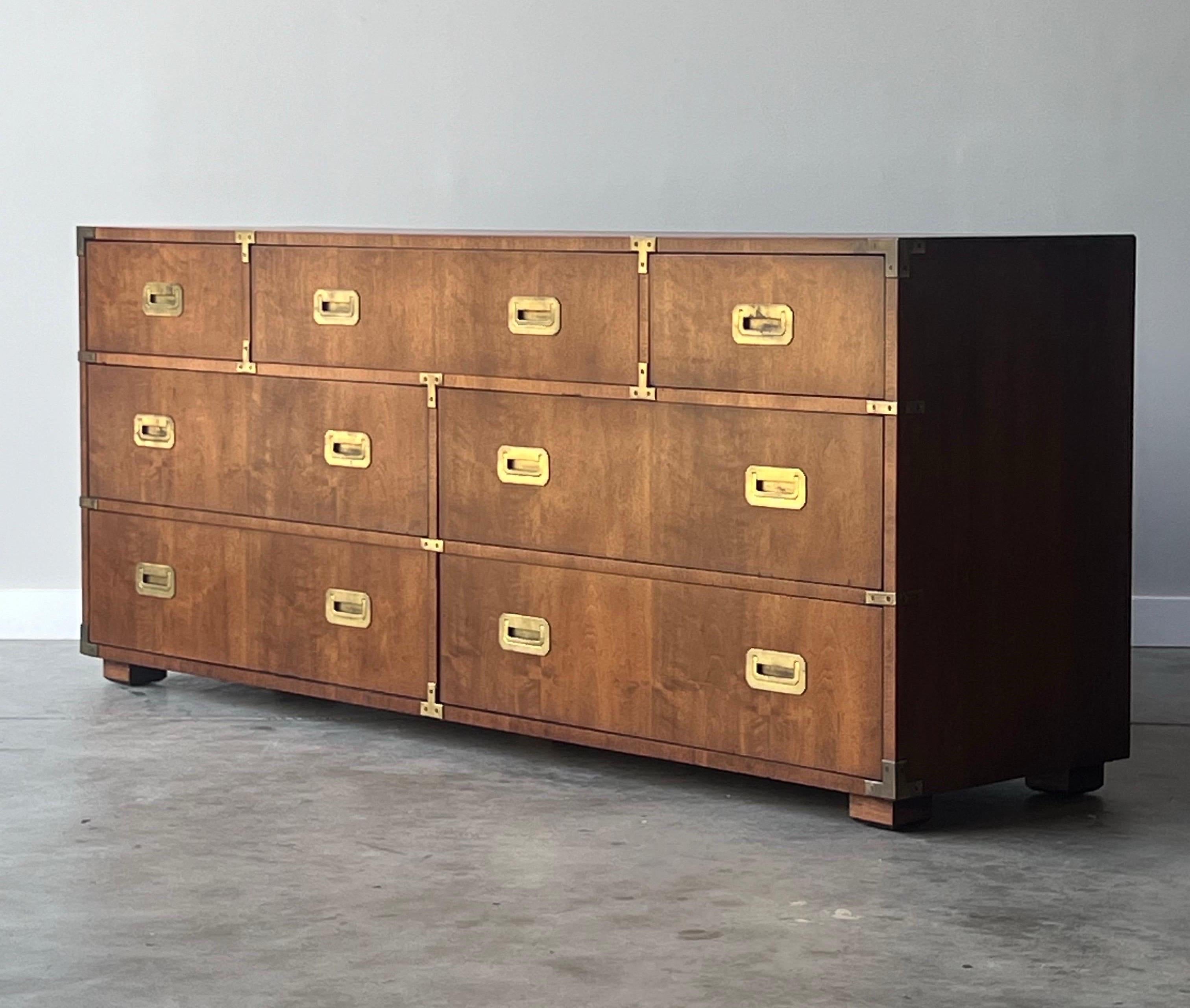 Mid-Century Modern Mid-Century Campaign Dresser by Henredon