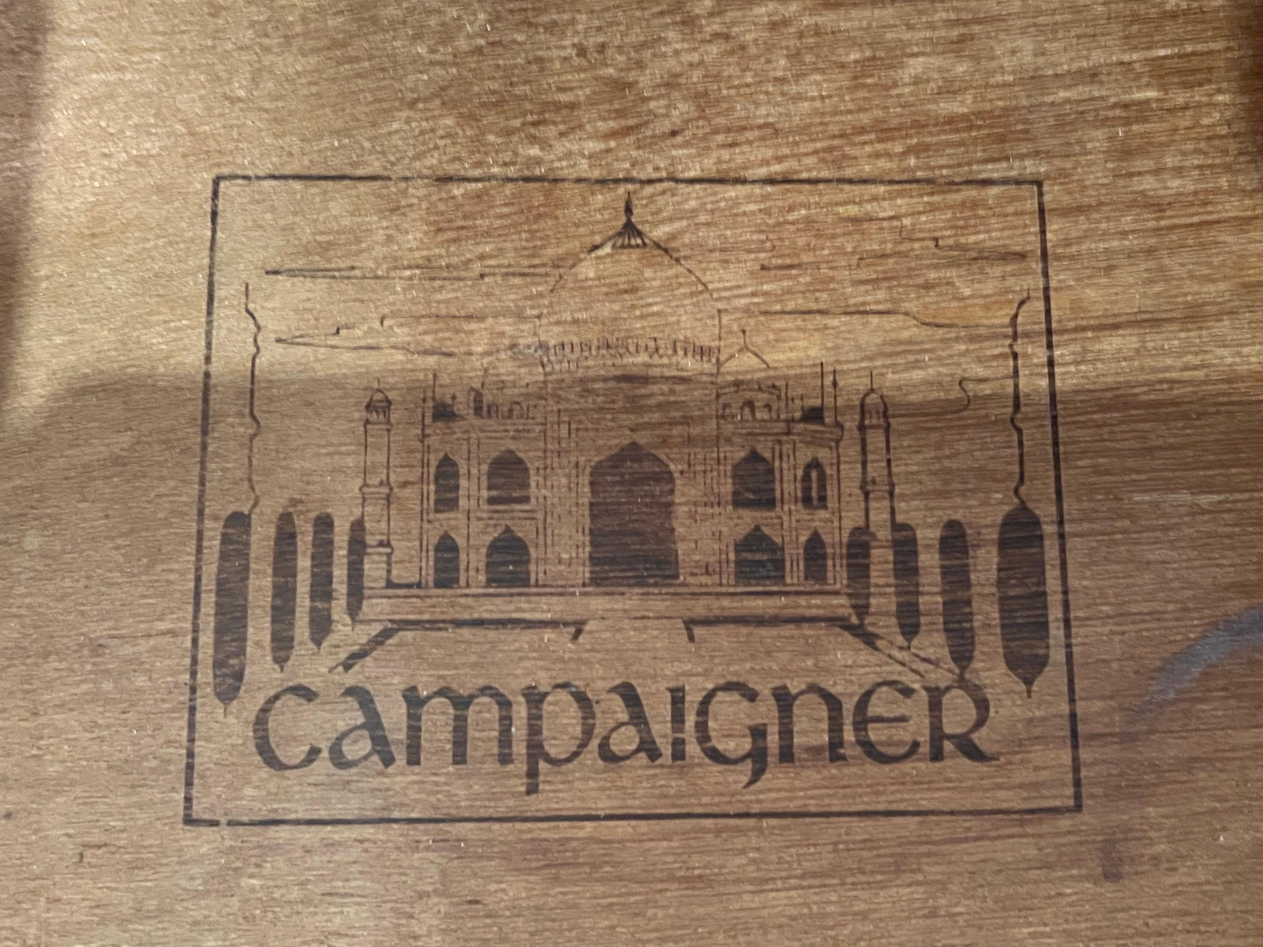Mid Century Campaign Dresser in the style of Henredon 10