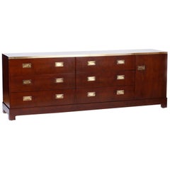 Mid Century Campaign Style Chest