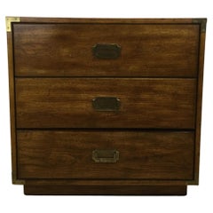 Retro Mid Century Campaign Style Chest of Drawers