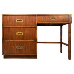 Used Mid-Century "Campaigner" Desk by Dixie Furniture