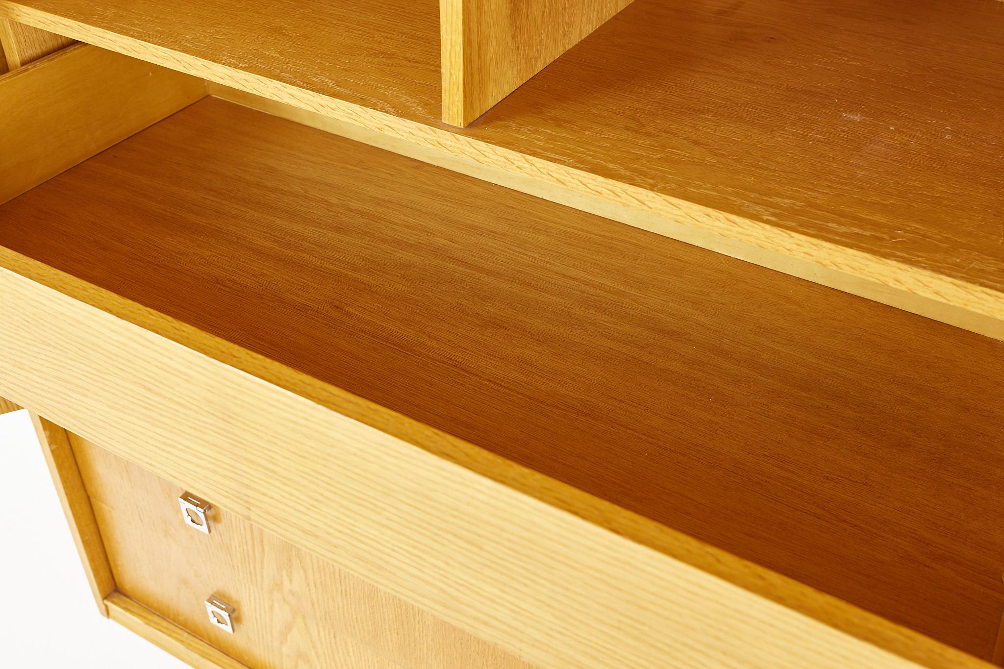 Mid-Century Canadian Brutalist 2 Piece Armoire 3