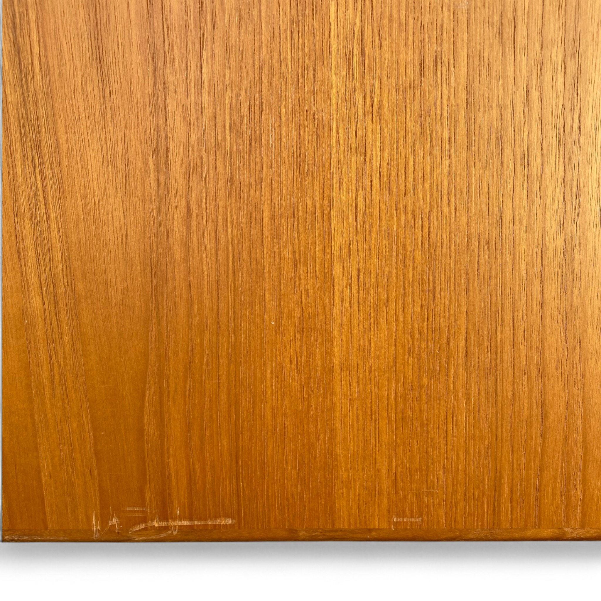 Canapé-lit escamotable en teck canadien du milieu du siècle, tapisserie bleue, années 1970 en vente 5