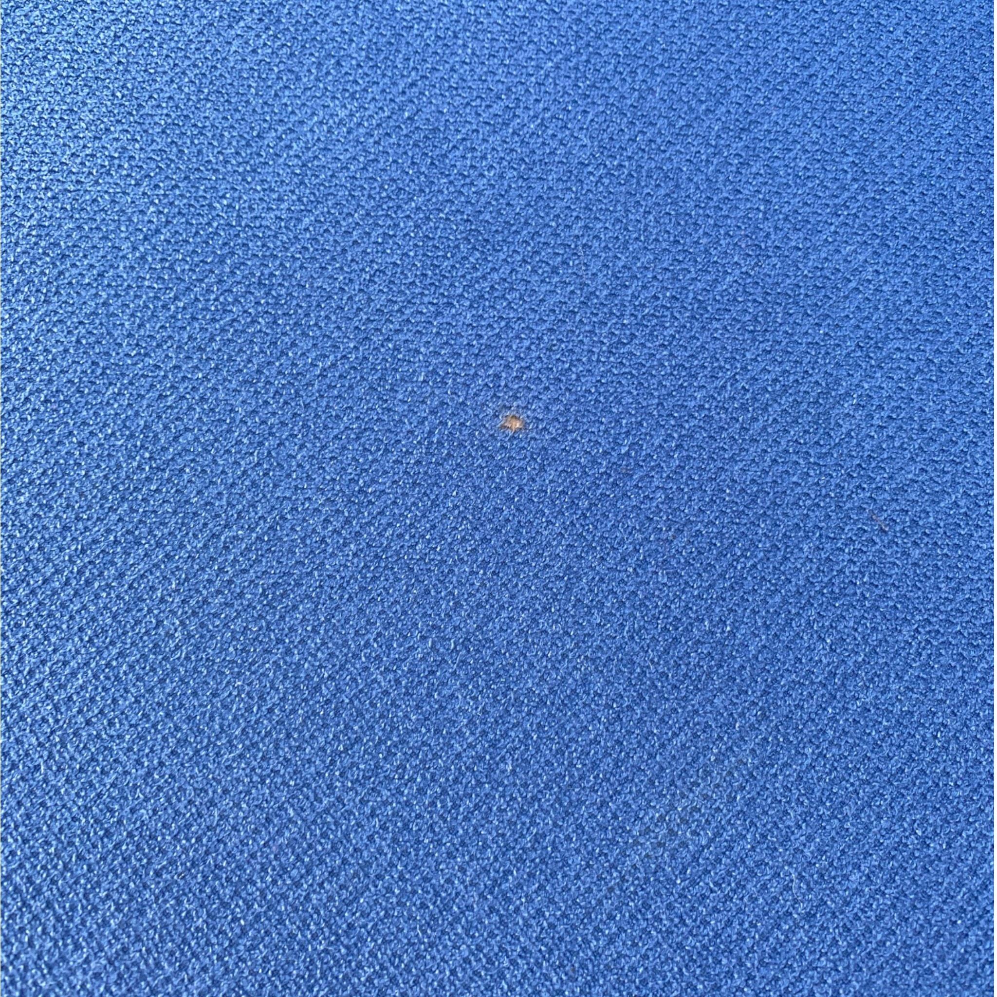 Canapé-lit escamotable en teck canadien du milieu du siècle, tapisserie bleue, années 1970 en vente 7