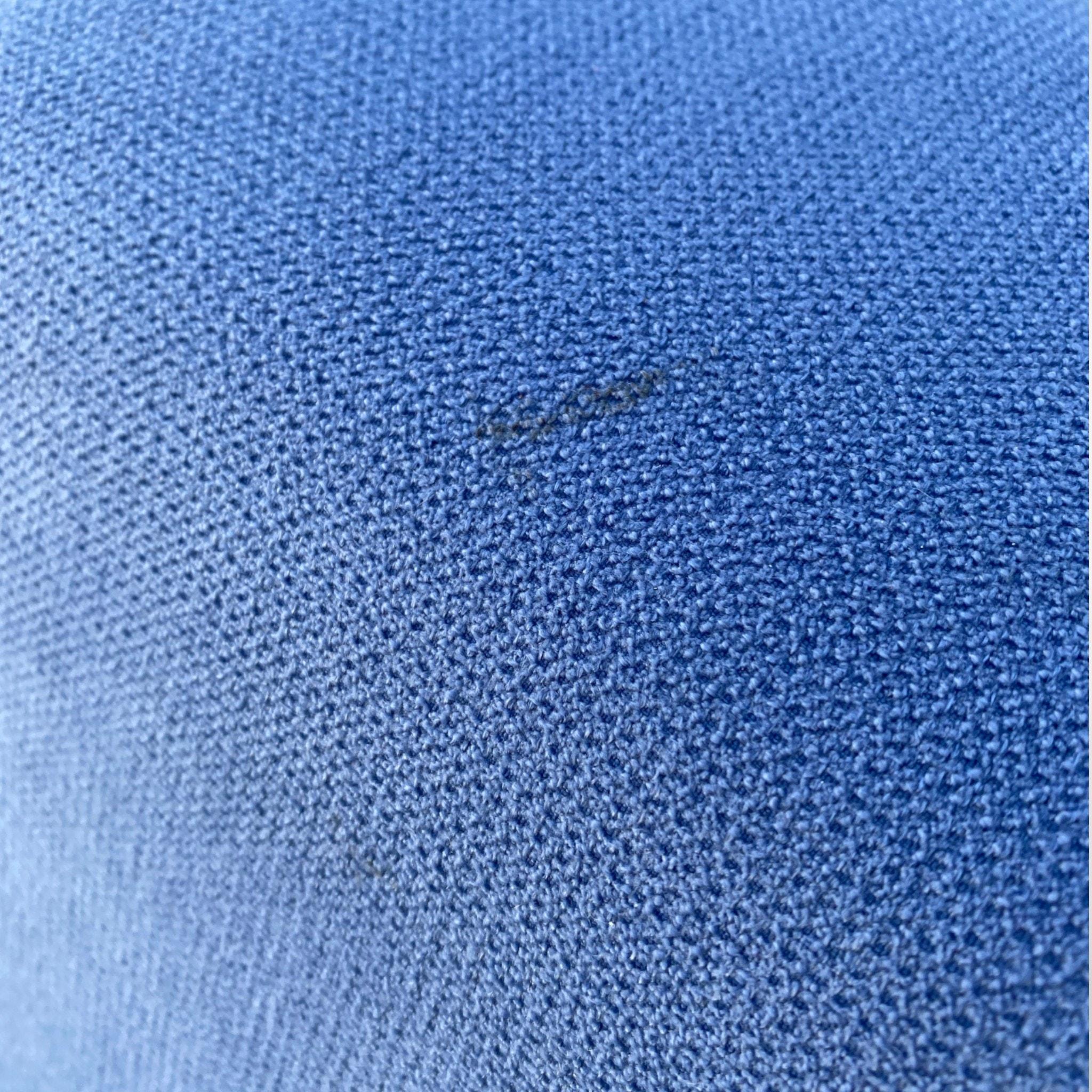 Canapé-lit escamotable en teck canadien du milieu du siècle, tapisserie bleue, années 1970 en vente 8