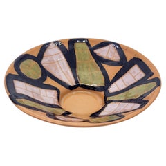 Mid-Century Candle Holder by Gabrielle Mackiewicz, Terracotta, France