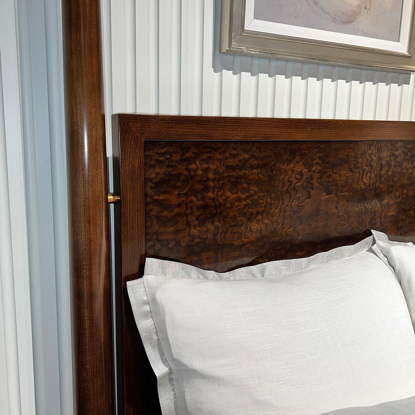 Mid Century Canopy Bed - US King In New Condition For Sale In Westwood, NJ