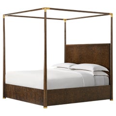 Mid Century Canopy Bed - US King