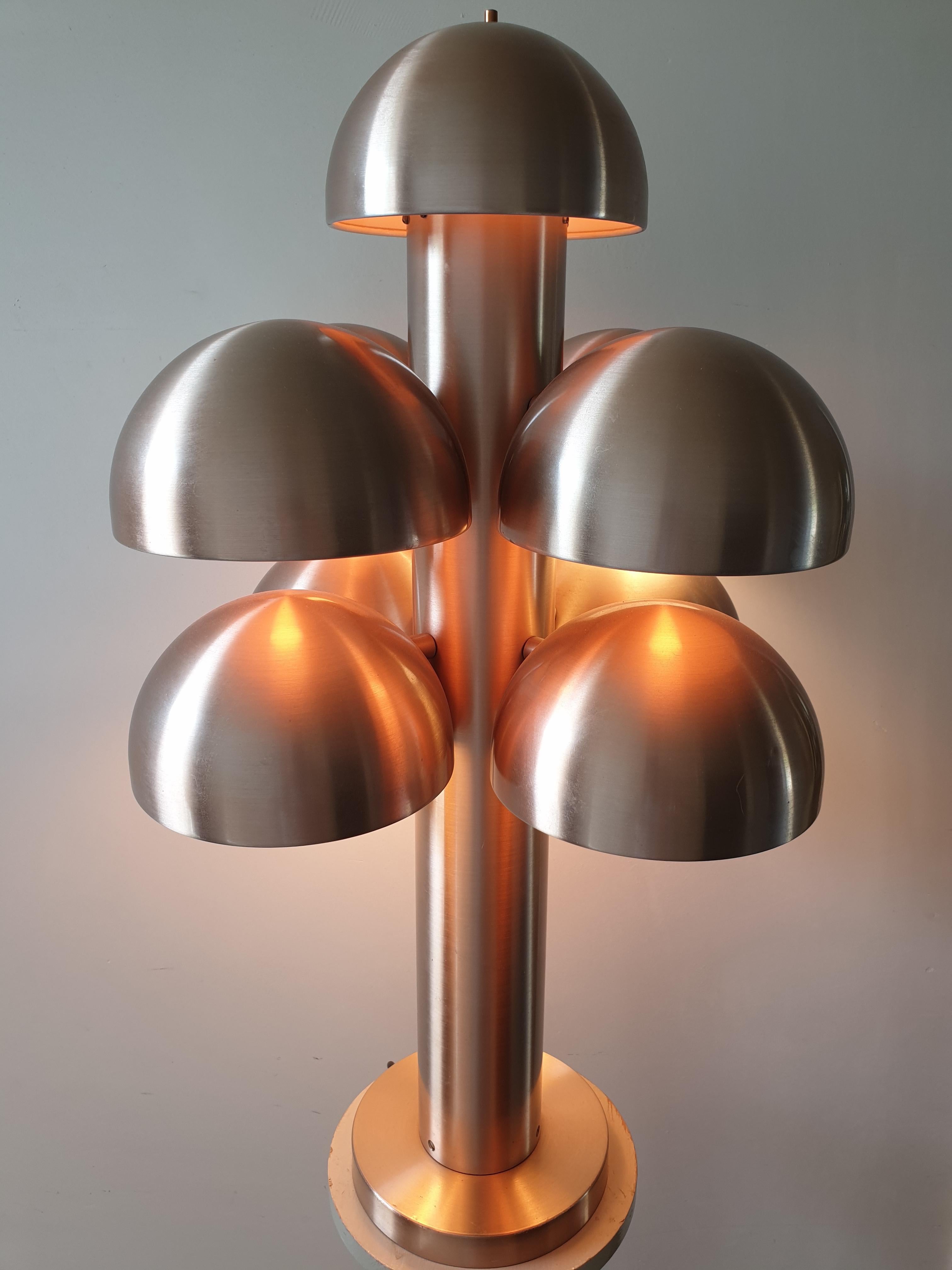 Mid-Century Modern Mid Century Cantharel Table Lamp Set by Maija Liisa Komulainen for Raak, 1970s For Sale