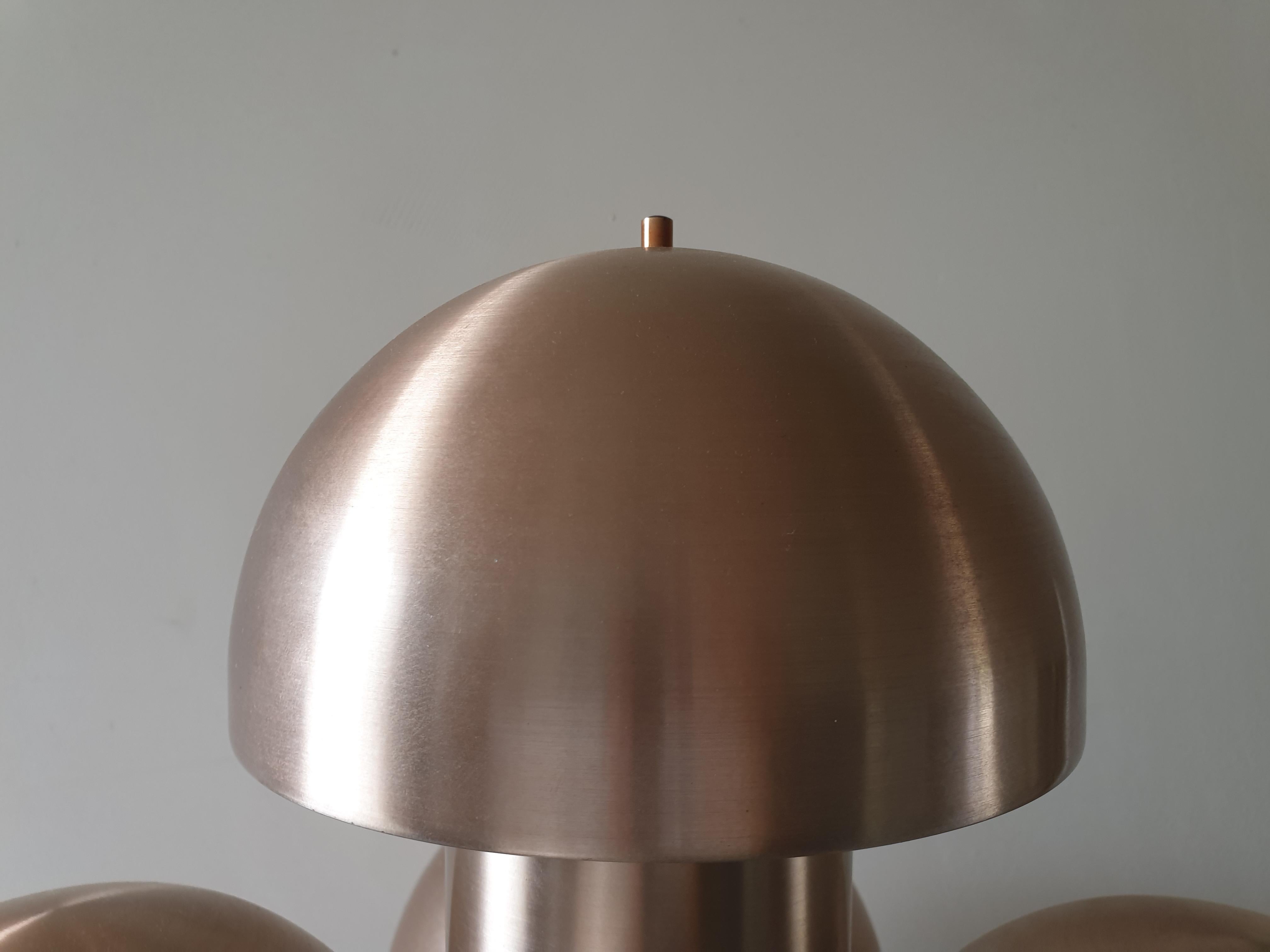 Mid Century Cantharel Table Lamp Set by Maija Liisa Komulainen for Raak, 1970s In Good Condition For Sale In Oud Beijerland, NL