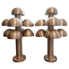 Ensemble de lampes de table Cantharel du milieu du siècle dernier par Maija Liisa Komulainen pour Raak, 1970