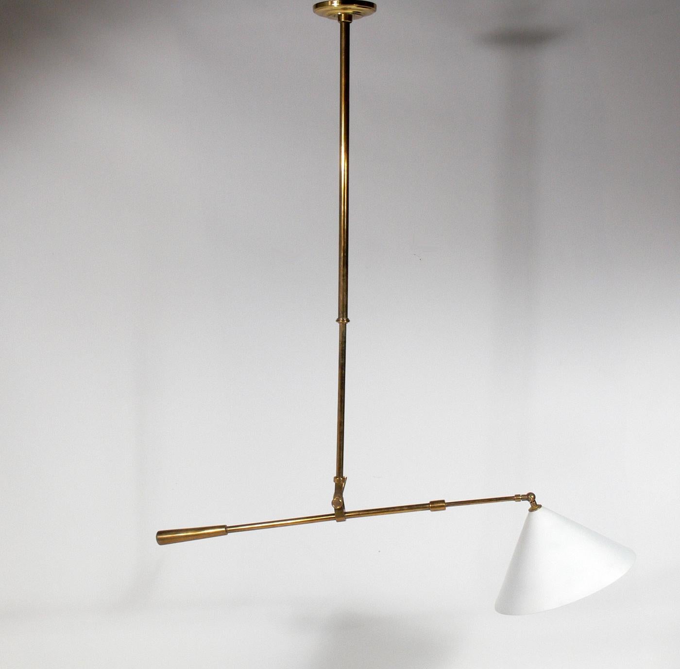 Mid-Century Modern Midcentury Cantilevered Chandelier