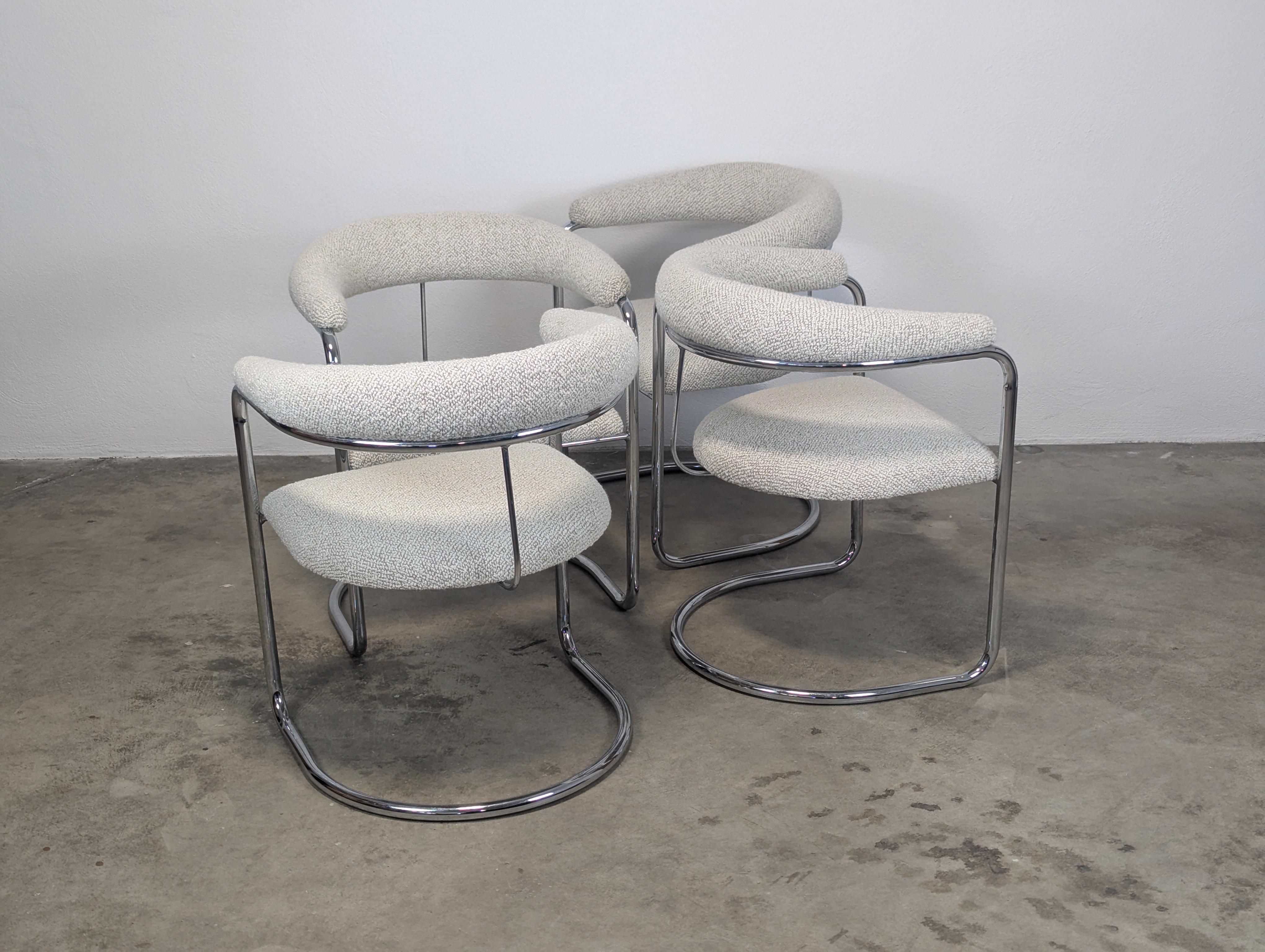 Mid Century Cantilevered SS33 Armchairs by Anton Lorenz for Thonet, c1970s 8