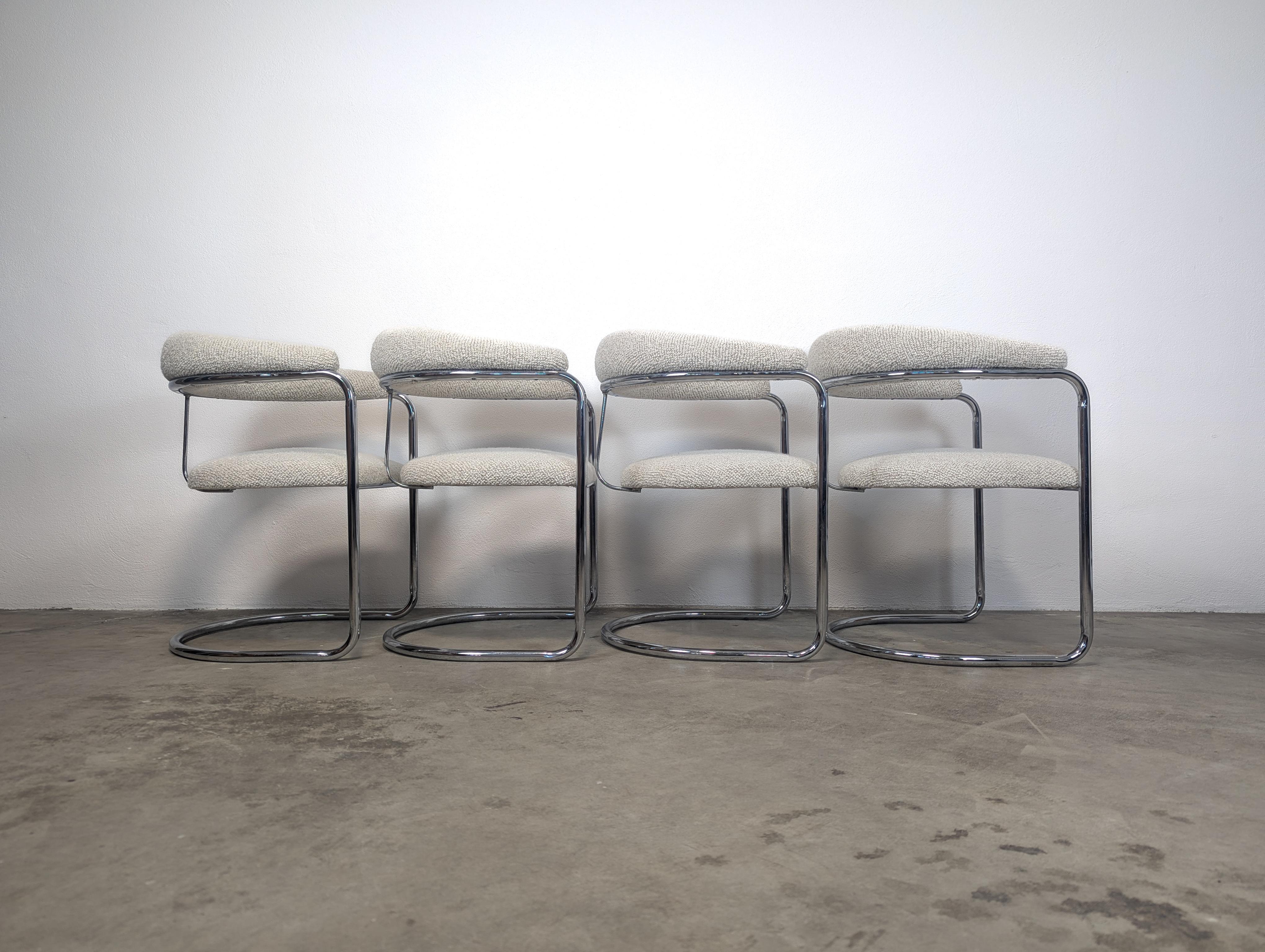 Mid-Century Modern Mid Century Cantilevered SS33 Armchairs by Anton Lorenz for Thonet, c1970s