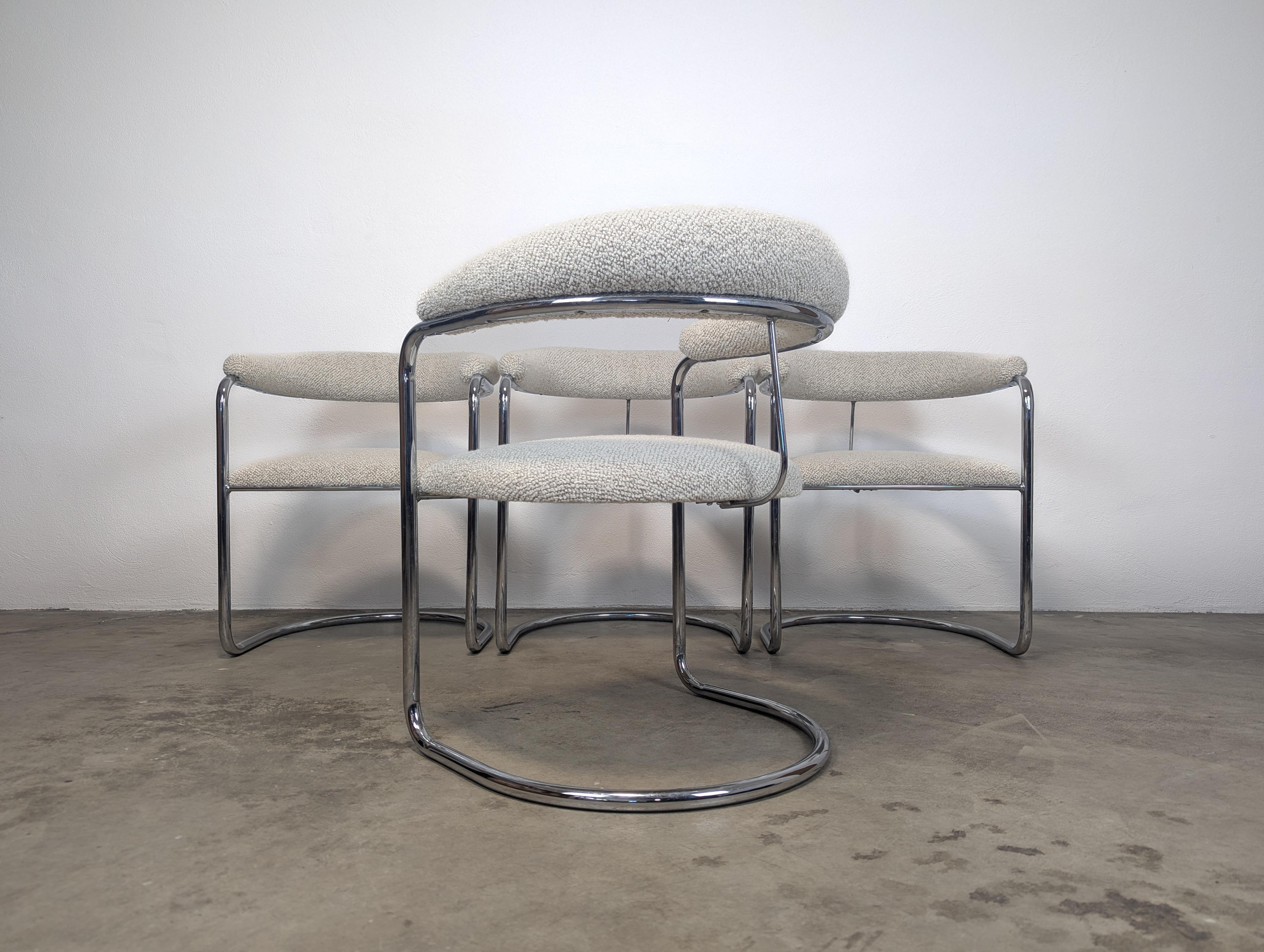 20th Century Mid Century Cantilevered SS33 Armchairs by Anton Lorenz for Thonet, c1970s