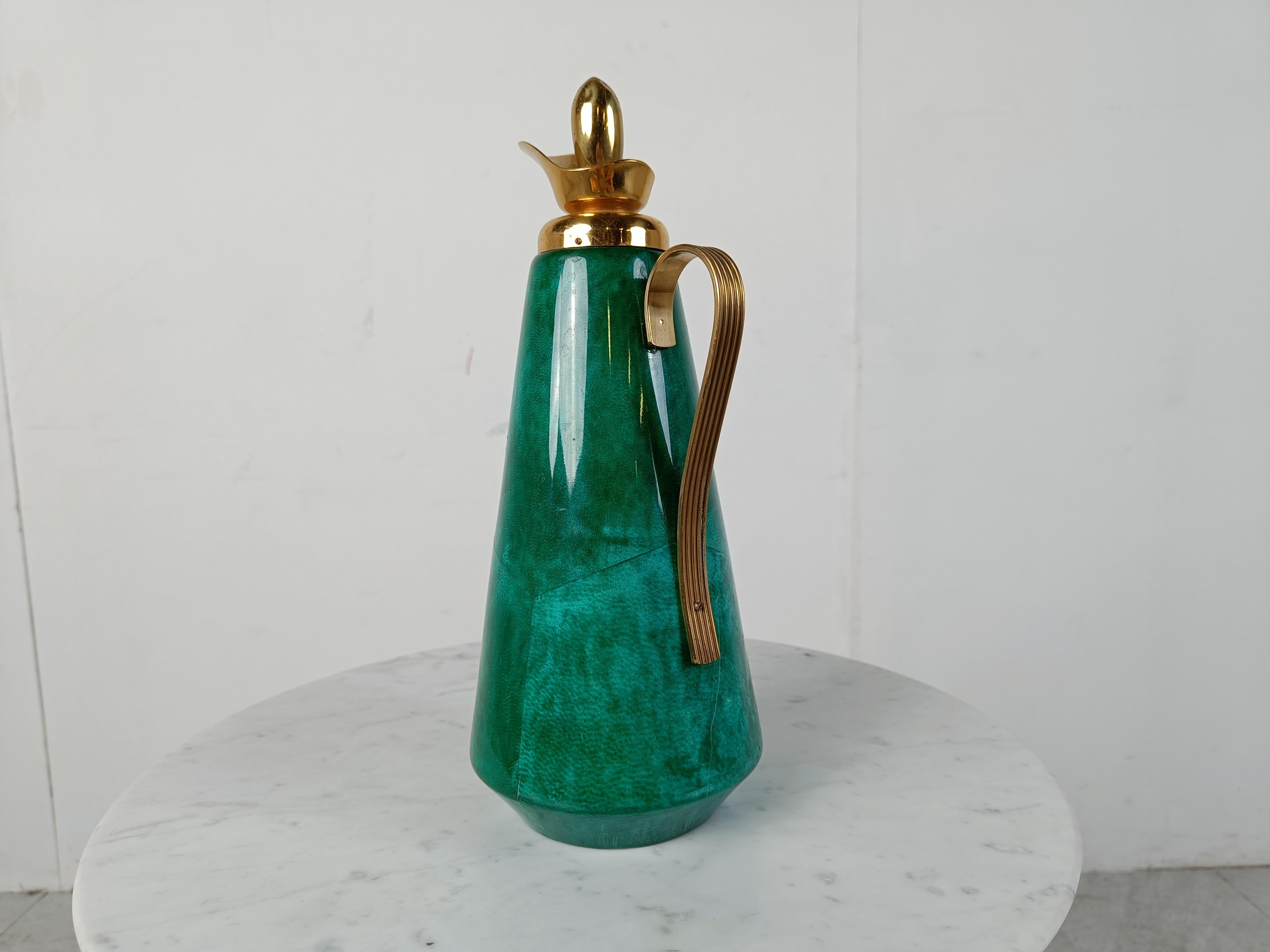 Mid century carafe by Aldo Tura, 1960s In Good Condition For Sale In HEVERLEE, BE