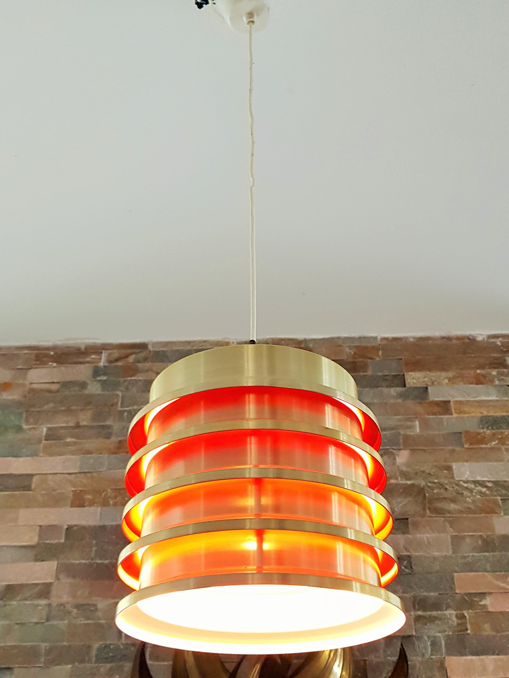 Lampadario a sospensione di metà secolo di Carl Thore, moderno danese in vendita 7