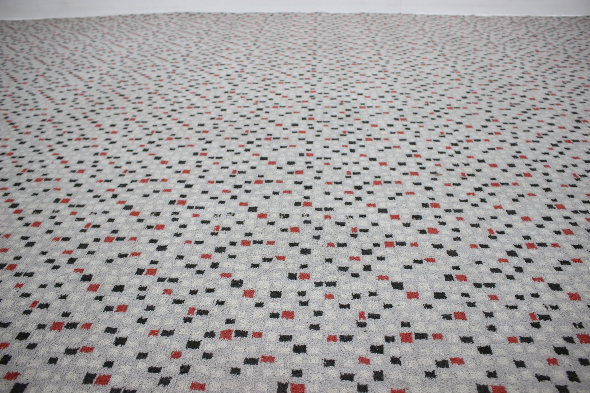 Late 20th Century Mid Century Carpet/Rug, Czechoslovakia, 1970s For Sale