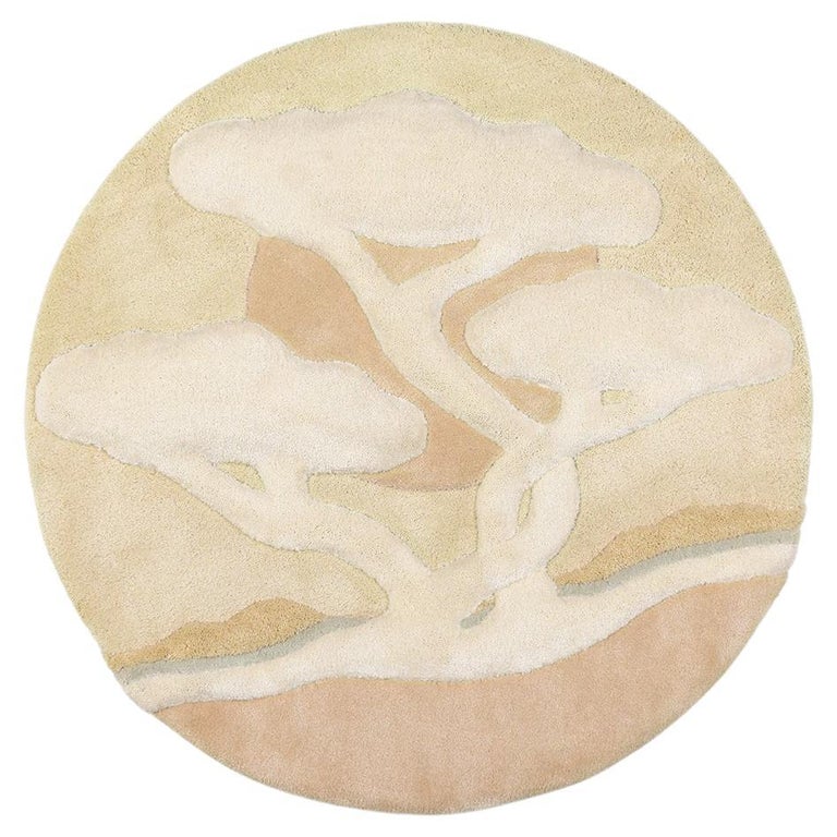 Vintage Mid Century Carpet Wall Art For Sale at 1stDibs