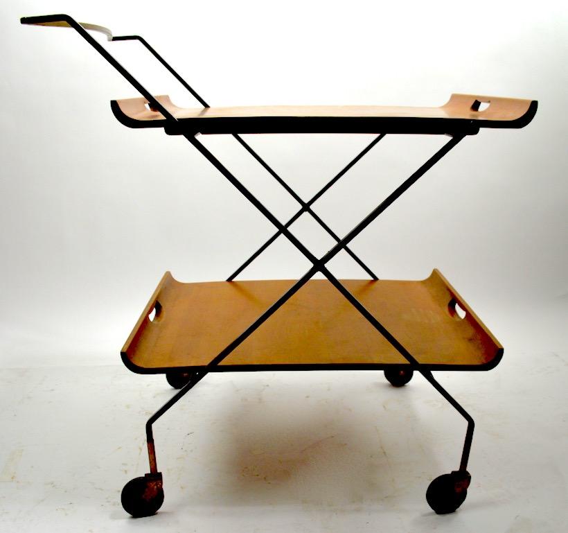 Mid Century Cart by Baughman for Murrey Furniture 1