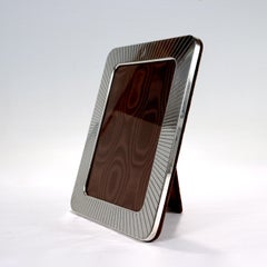 Cartier - Cadre photo ou photo en argent sterling du milieu du siècle dernier